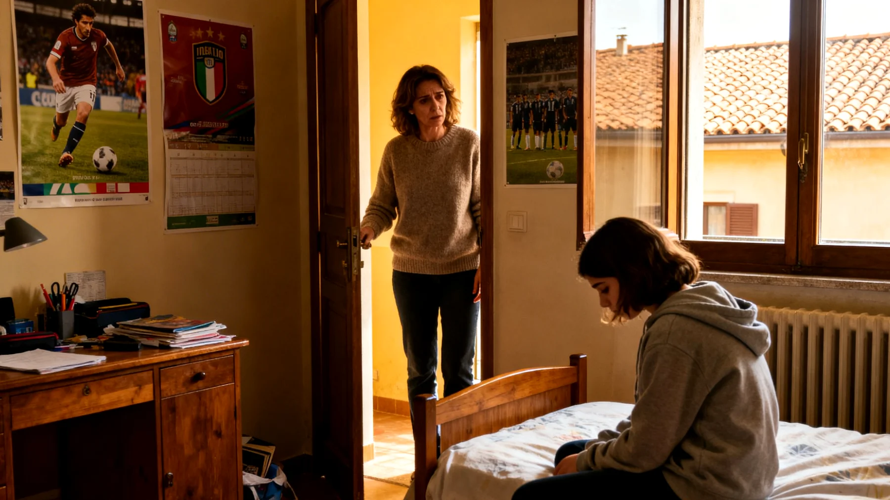 Mamma preoccupata per la figlia adolescente che mostra crescente timidezza e tendenza all'isolamento sociale, evita situazioni di gruppo e preferisce stare sola"